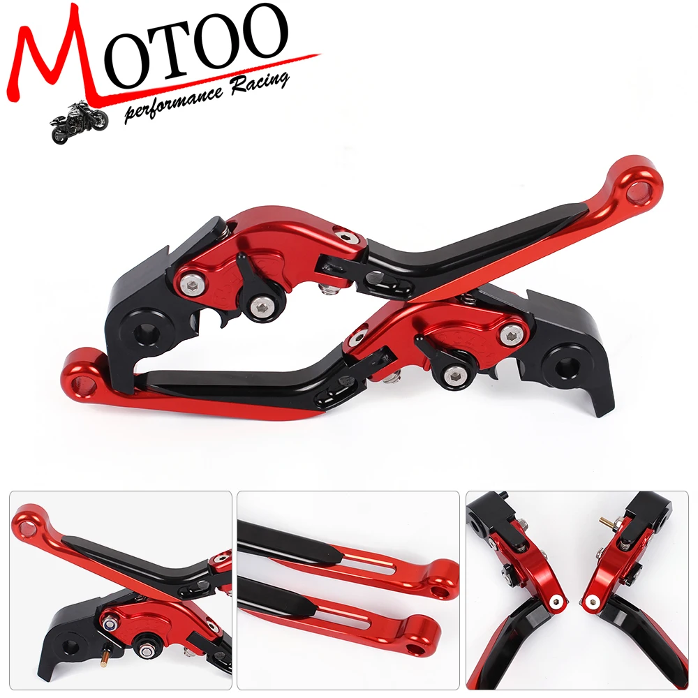 

Motoo - F-11 H-11 Adjustable CNC 3D Extendable Folding Brake Clutch Levers For DUCATI 848 /EVO 07-13 MULTISTRADA 1200 10-17