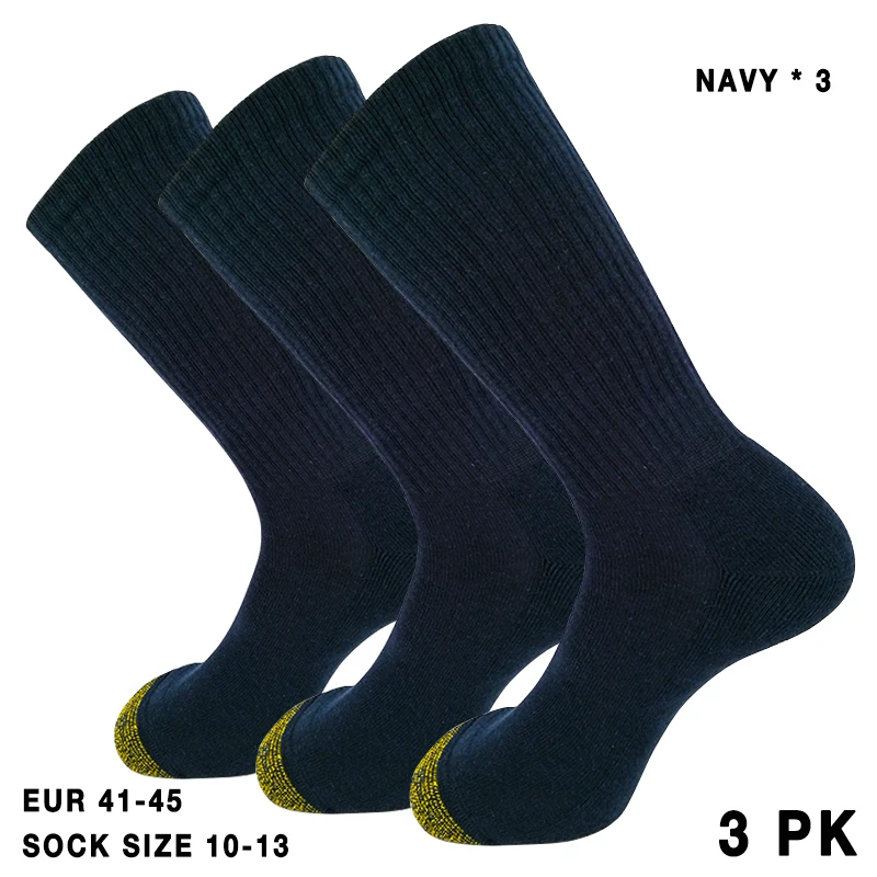 YISHENG половина махровые носки 3 или 6 пар мужские деловые толстые теплые носки для мужчин формальное платье костюм носки мужские экипажа