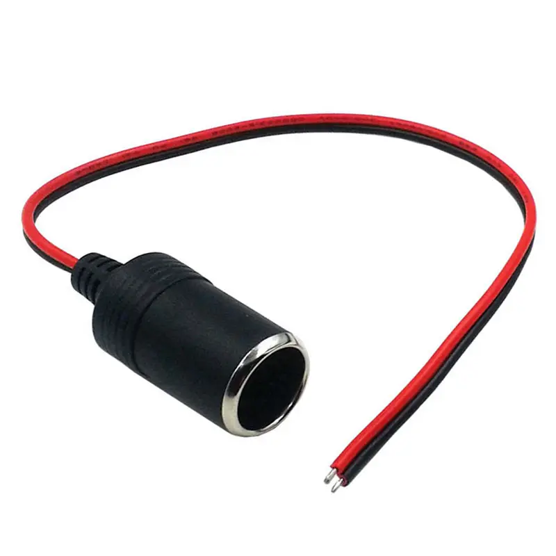 

Hot Car Cigarette Lighter Charger Female Socket Plug Connector Adapter Tool JLD