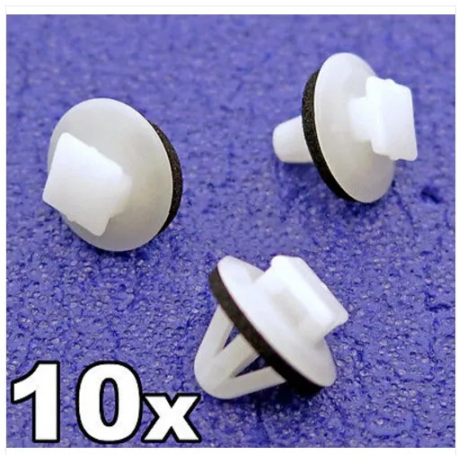 10 x MERCEDES BENZ VEHICLE DOOR MOULDING WHEEL ARCH BOOT PANEL TRIM CLIPS