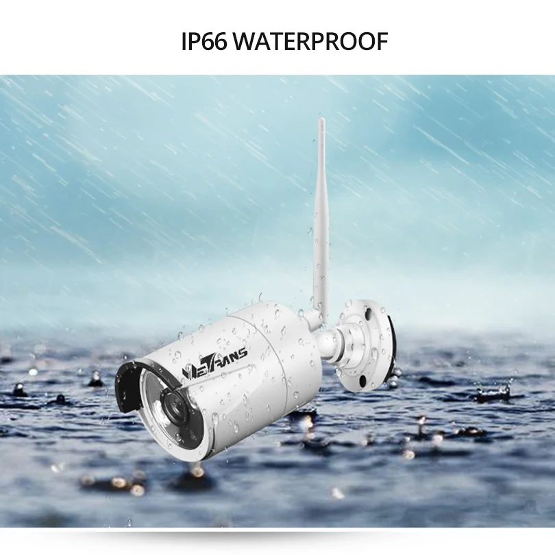  Wetrans CCTV Camera System Wireless HD 4CH 1080P NVR Wifi Camera Kit Video Surveillance Smart Home  - 32885213673