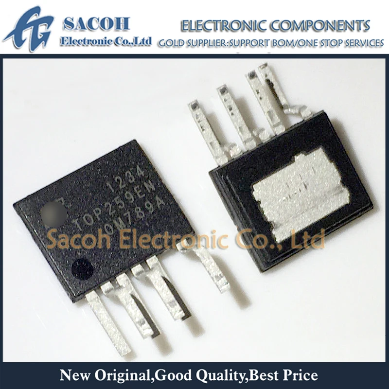

Free Shipping 10Pcs TOP259EN TOP259YN TOP259LN TOP259 ESIP-7 Integrated Off-line Switcher