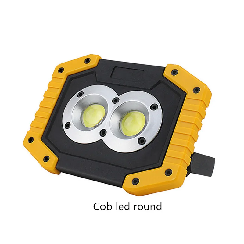 

USB charging outdoor engineering lighting LED projection lamp maintenance lamp floodlight searchlight COB working lamp