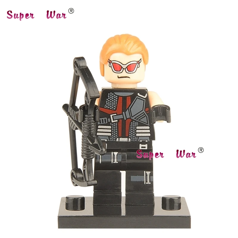 

Single Sale star wars superhero marvel avengers Hawkeye building blocks action sets model bricks toys for children