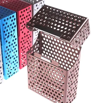 

Aluminium alloy cigarette case can put 20 cigarettes Aluminium alloy cigarette box