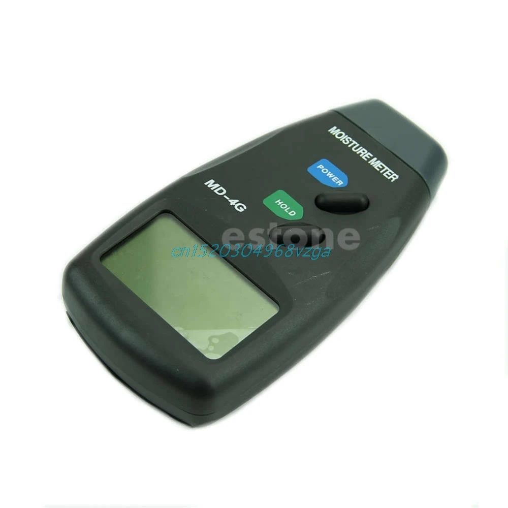 

Digital 4 Pin Moisture Humidity LCD Wood Meter Damp Detector Tester 5% - 40% 1pc #H028#