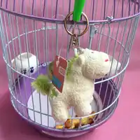 ขายส่งเยอรมนี unicorn พวงกุญแจจี้ตุ๊กตากระเป๋าเป้สะพายหลังกระเป๋าขนาดเล็กตกแต่งตุ๊กตา 12 ชิ้น/ล็อต