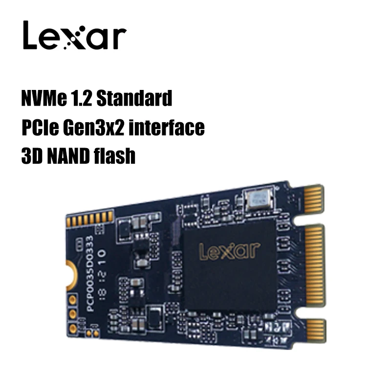 Lexar PCIe Gen3x2 SSD 128 ГБ 256 ГБ 512 ГБ Внутренний твердотельный диск HDD жесткий диск для ноутбука ПК M.2 2242 NVMe NM520