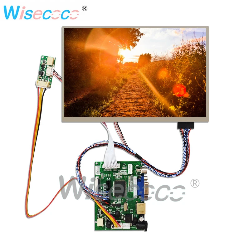 RGB 6.5 inch Innolux 800 ×480 Pixel Format AT065TN14 LCD Screen Display