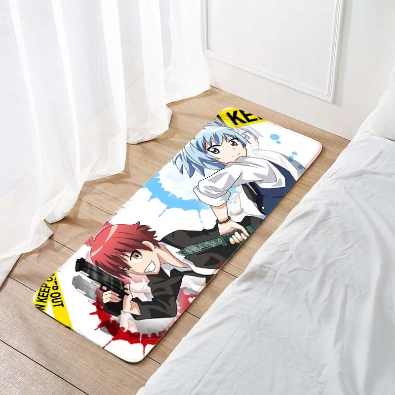 Ansatsu Kyoushitsu класс убийц 120x40 см напольный коврик ковер Декор Спальня дверной Аниме