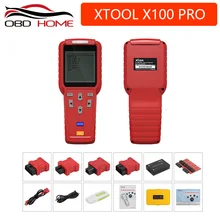 OBD2 автомобильный диагностический инструмент xtool X100 PRO автоматический Ключ Программист X100 обновленная версия с адаптером EEPROM Быстрая