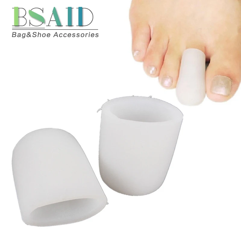 

BSAID 1 Pair Toe Protector Orthotics Bunion Corrector Silicone Separators Covers Foot Pads Relief Pain Gel Inserts Shoe Insoles