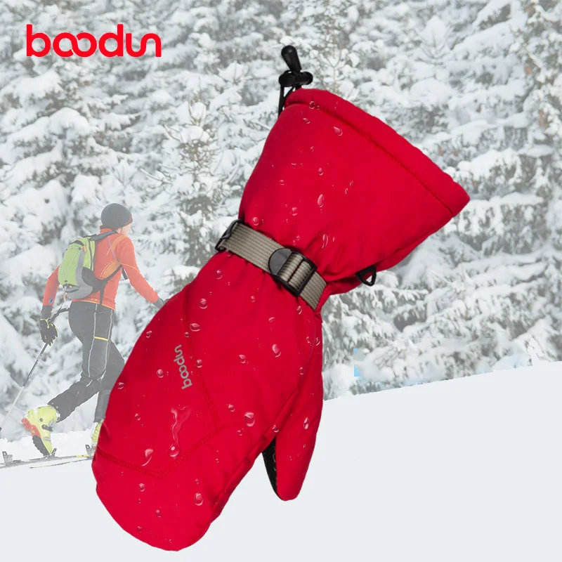 Boodun alargan puños invierno deporte esquí Guantes impermeables Guantes Esqui Eldiven Snowboard motocicleta Luvas Gants Moto S M L Boodun alargan puños invierno deporte esquí Guantes impermeables Guantes Esqui Eldiven Snowboard motocicleta Luvas Gants Moto S M L