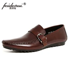 Лидер продаж человек Повседневное Мокасины Обувь Пояса из натуральной кожи Удобные Лоферы для женщин дизайнерский бренд Для мужчин ручной работы Туфли на плоской подошве для вождения as42