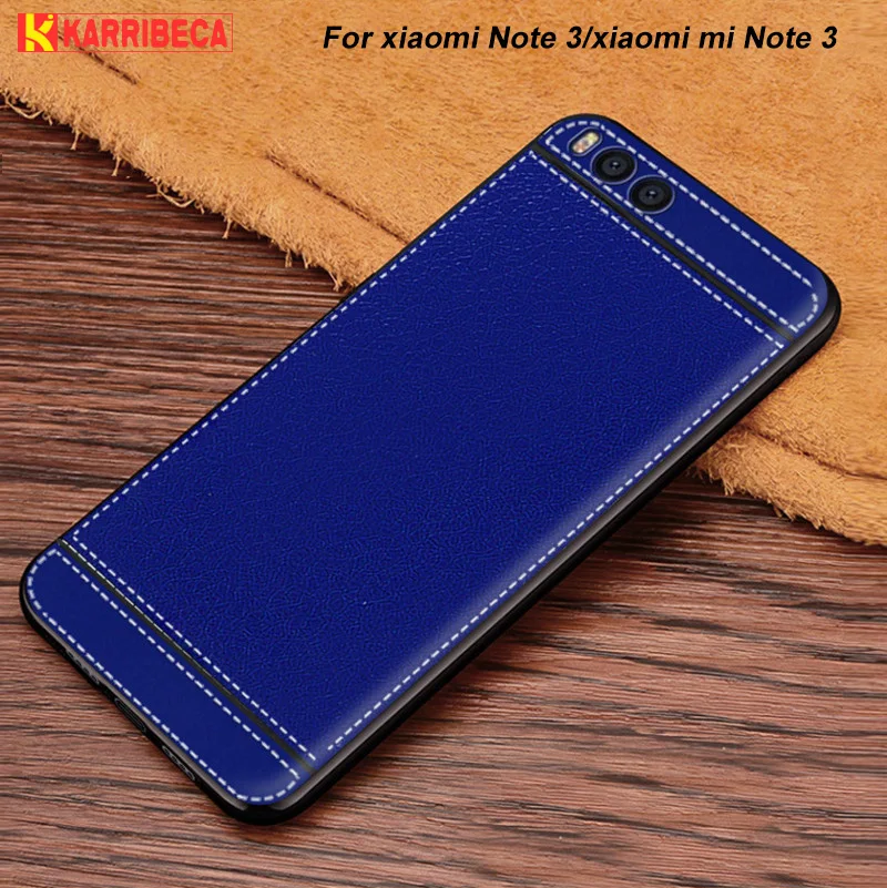 

Litchi cortex silicone case for Xiaomi mi Note 3 funda custodia capa lychee leather matte tpu cover mi Note3 coque etui tok kryt