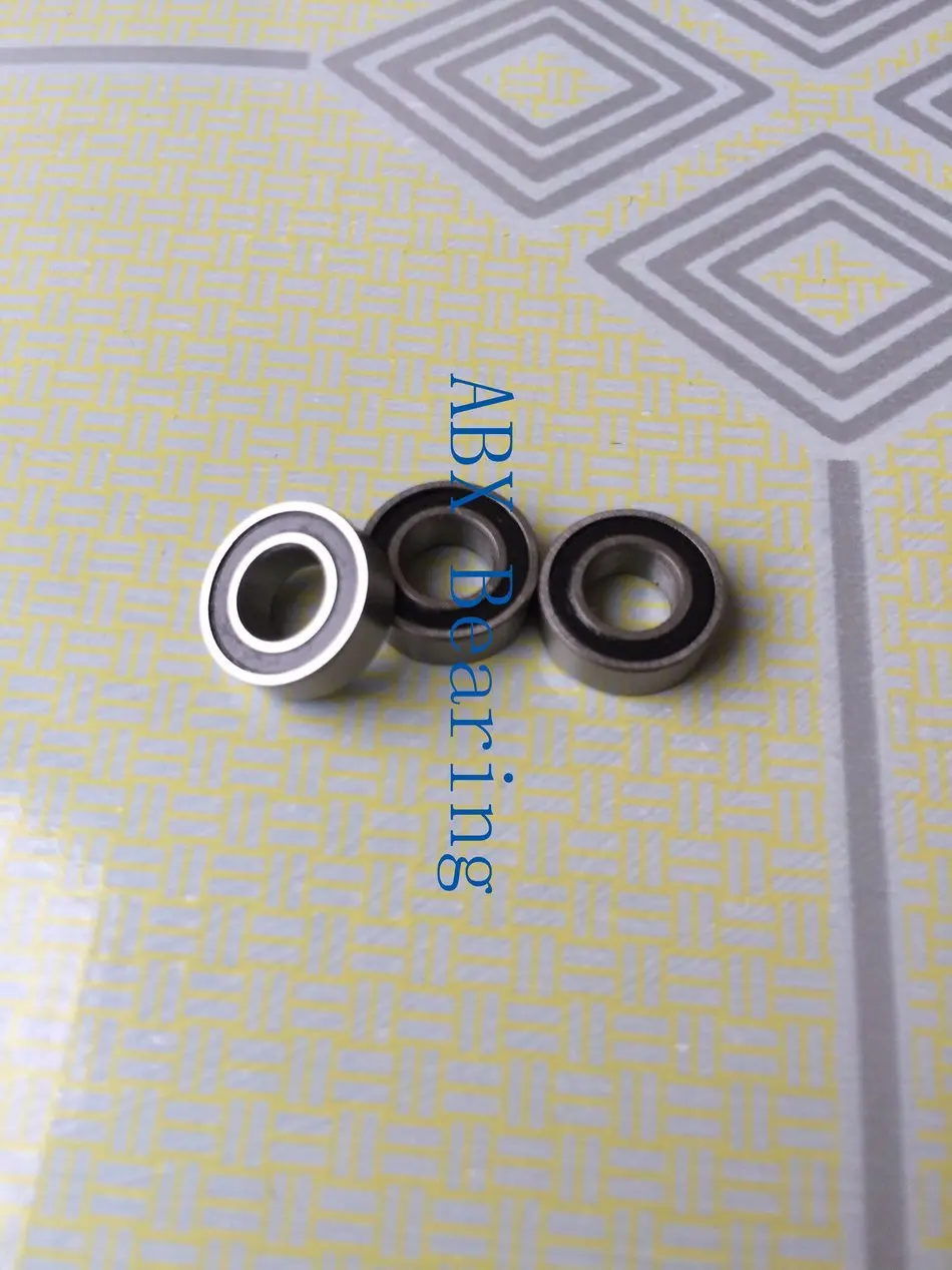 Cuscinetti Sigillati 10 In Gomma R166-2RS &ndash; Misure 3/16"x3/8"x1/8", Per Progetti Meccanici E Fai-da-te Cuscinetti Precisi 3/16x3/8