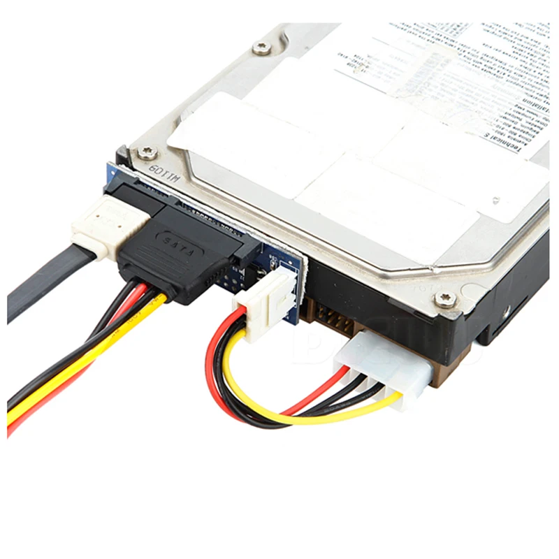 3," IDE to 2,5" 3," SATA 2,0 HDD адаптер 40Pin IDE Male to 22pin SATA SSD карта Molex 4Pin to floppy drive кабель питания