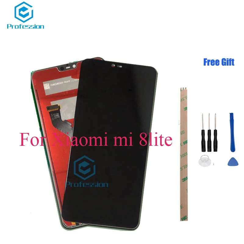 For Xiaomi mi 8 lite LCD Display and Touch Screen Digitizer Assembly Repla cement Tools+Adhesive stock | Мобильные телефоны и