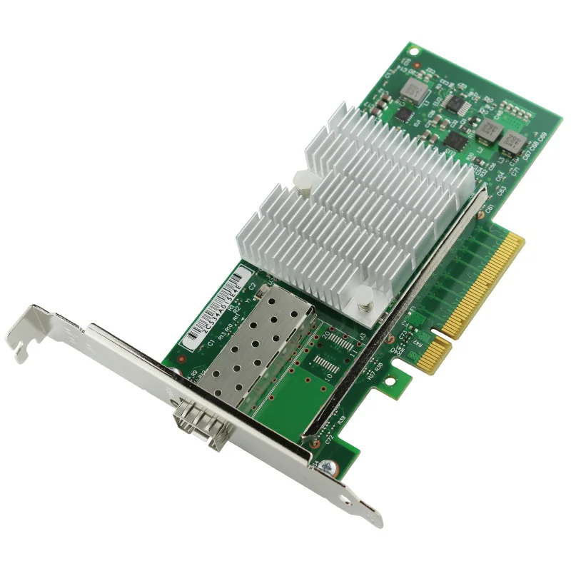 10 Гбит/с SFP+ LC Fibre PCIe 8x Ethernet сервер адаптер с SFP+ intel E10G41BTDA X520-DA1 82599 10000 м Nic