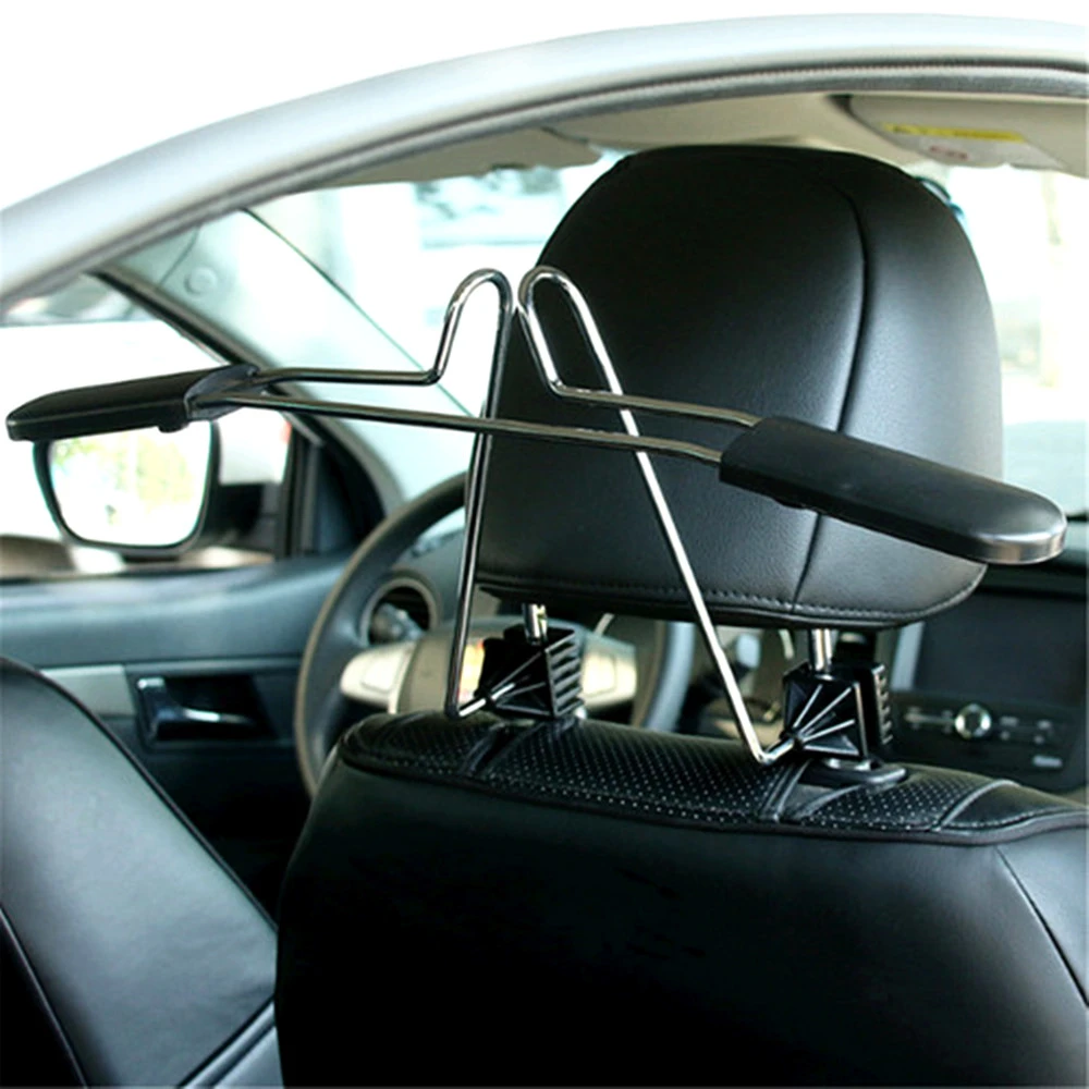 Stainless Steel Car Seat Headrest Coat Rack Jacket Shirt Clothes Hanger Holder Stainless Steel Car Seat Headrest Coat Rack Jacket Shirt Clothes Hanger Holder