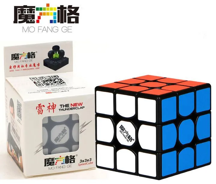Cuber speed 3x3x3 Thunderclap V2 Mofangge волшебный куб скоростная головоломка 56 мм игрушки для конкурса для детей