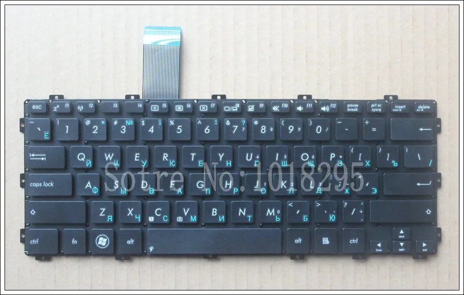 Русская клавиатура для ASUS X301 X301A X301S X301K X301EI X301EB X301U RU черный Клавиатура ноутбука