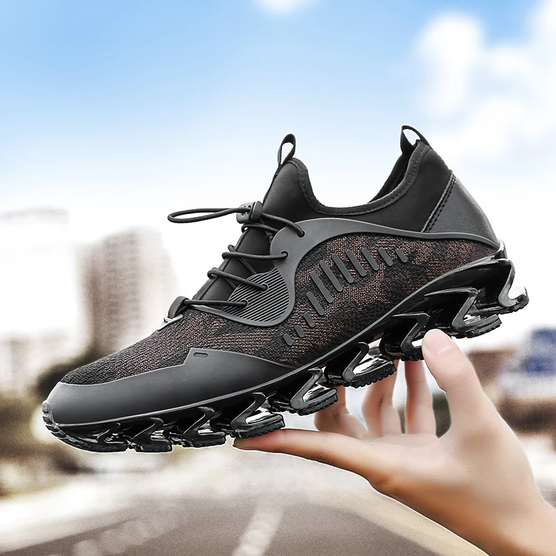 

ZENVBNV Super Cool breathable Running shoes men sneakers bounce Summer outdoor sport shoe Professional Training shoe Plus Size46
