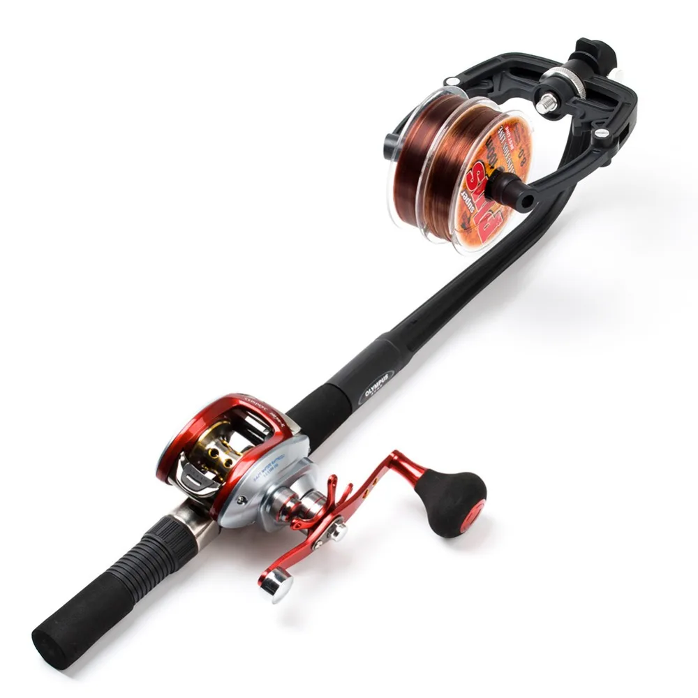 Fishing Portable Line Winder Spooler Winding System Station Braid Mono