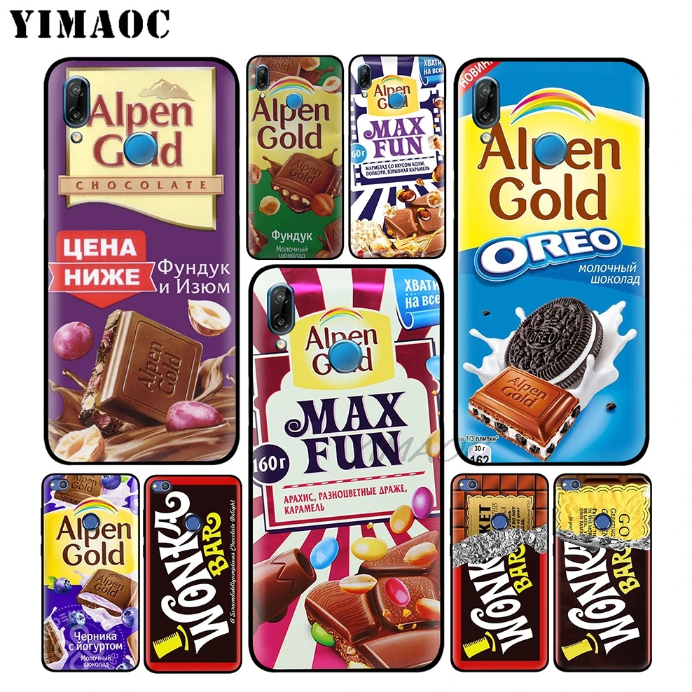 YIMAOC Alpen с изображением шоколада wonka бар мягкий чехол для huawei P30 P20 Pro P10 P9 P8 2015 2017 P Smart