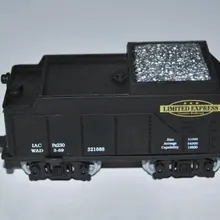 1: 87 большой паровой локомотив уголь автомобиль электрический трек игрушечный поезд модель хо весы