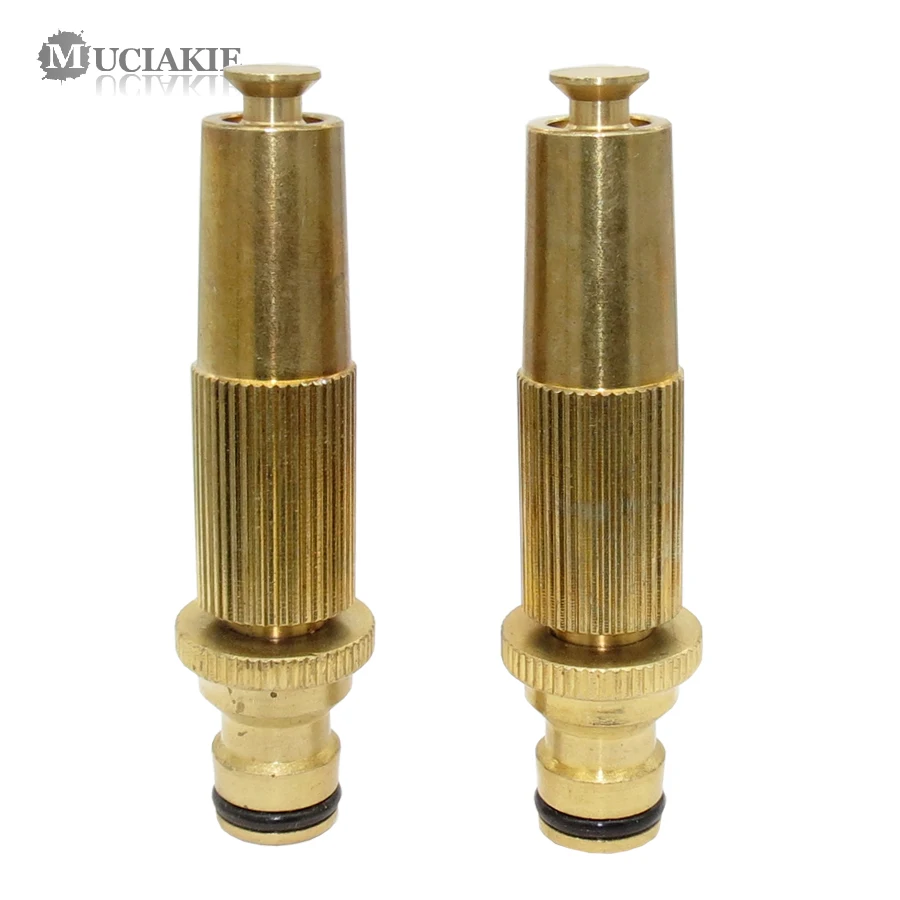 

1PC 100GRAMS Brass Adjustable Garden Watering Gun for Home Garden Water Irrigation Spray Sprinklers Water Gun for Car Washing