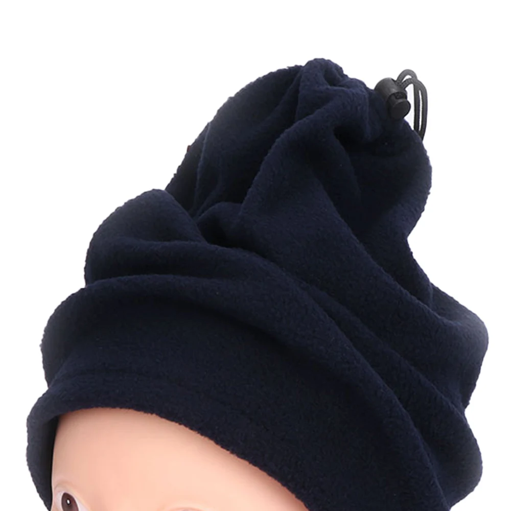 2019 1 шт. унисекс шапки бини лыжный Снуд шарф для женщин и мужчин тепловой Флисовый Шарф-хомут маска для лица Зима Весна
