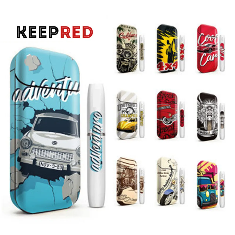 

Keepred Colorful Sticker For IQOS For IQOS 2.4 Plus Universal 3M Printing Protective Skin Decals Stickers