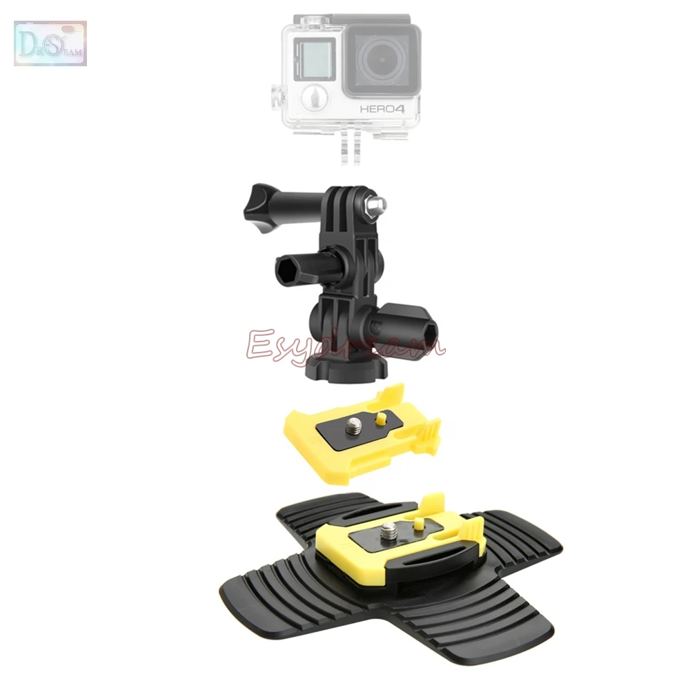 

Flexible Surfing Surfboard Mount for Waterproof Case Gopro Hero 5 4 3+ 3 Hero4 Session Xiaomi Yi 4K Accessories Action Camera