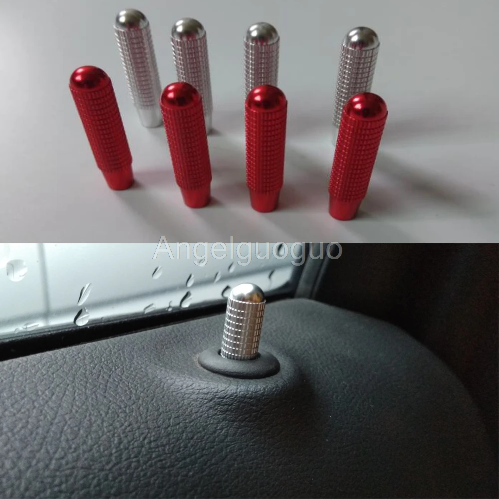 ANGELGUOGUO Car modified for Mercedes Benz C W205 GLC GLE E W213 CLA GLA A Class door bolt lock pin auto door bolt