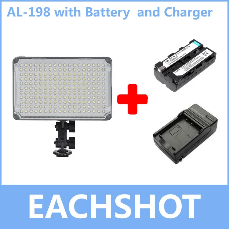 

Aputure AL-198, Amaran AL 198 LED Video Light Camera lighting With Battery and Charger for Canon Nikon Sony Free Shipping