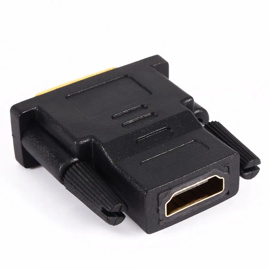 DVI 24+ 1 мужчина к HDMI Женский ПК кабель адаптер конвертер для цифрового HDTV ЖК-дисплей