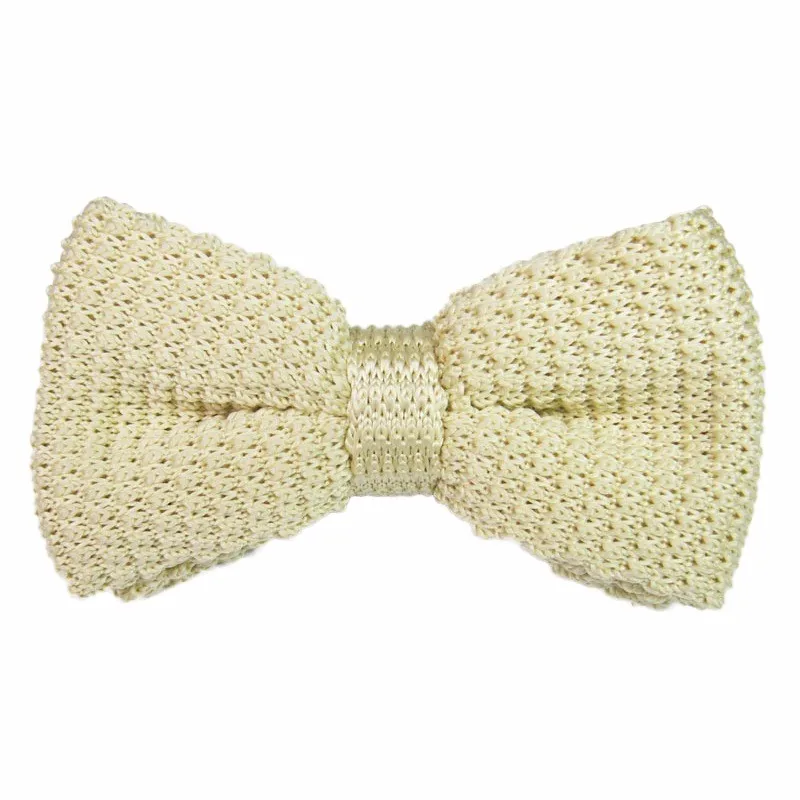 Мужской вязаный смокинг с бантиком, классический зажим, жаккардовый галстук, галстук-бабочка, предварительно завязанный