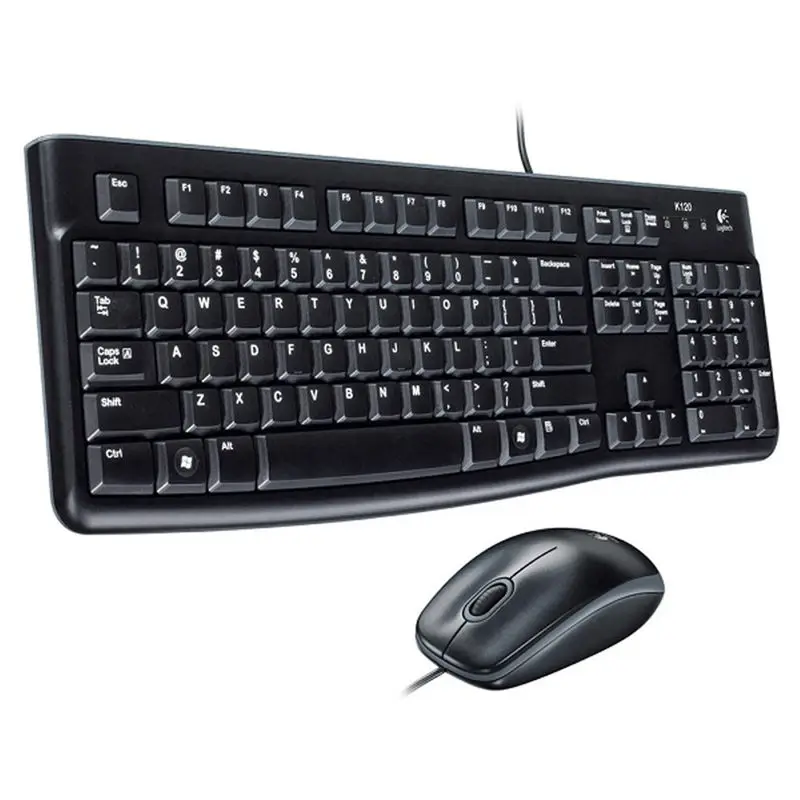 Мышь и клавиатура для рабочего стола logitech MK120 Combo