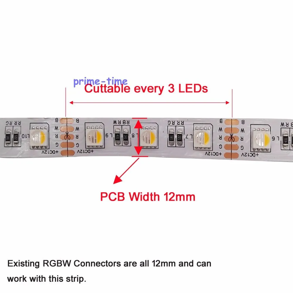 Новейший светодиодный RGBW светодиодные ленты, 4 цвета в 1 светодиодный чип, SMD 5050 12 V/24 V Гибкий Светильник RGB+ белый/теплый белый, 60 Светодиодный s/m, 5 м/лот