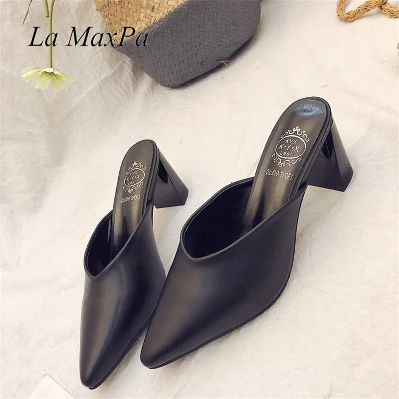 ladies black leather clogs