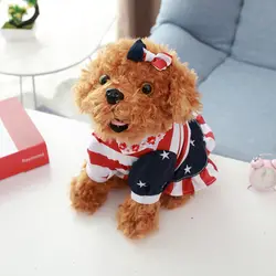 Имитация щенок плюшевая игрушка плюшевая подушка в виде щенка для Girls'Birthday подарки