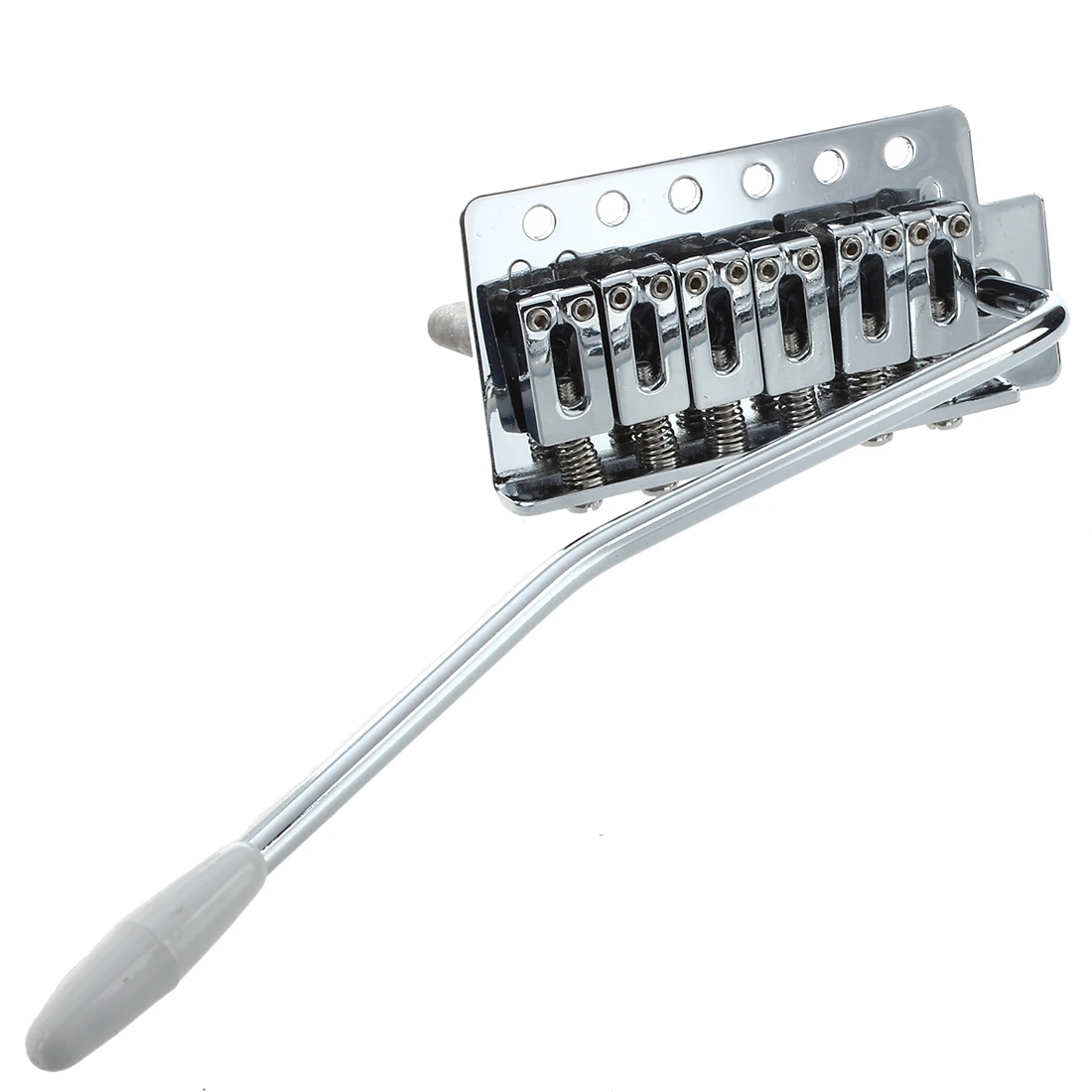 

2 PCS of (Chrome Tremolo bridge for guitar with one tremolo bar with 8 Pcs screws)