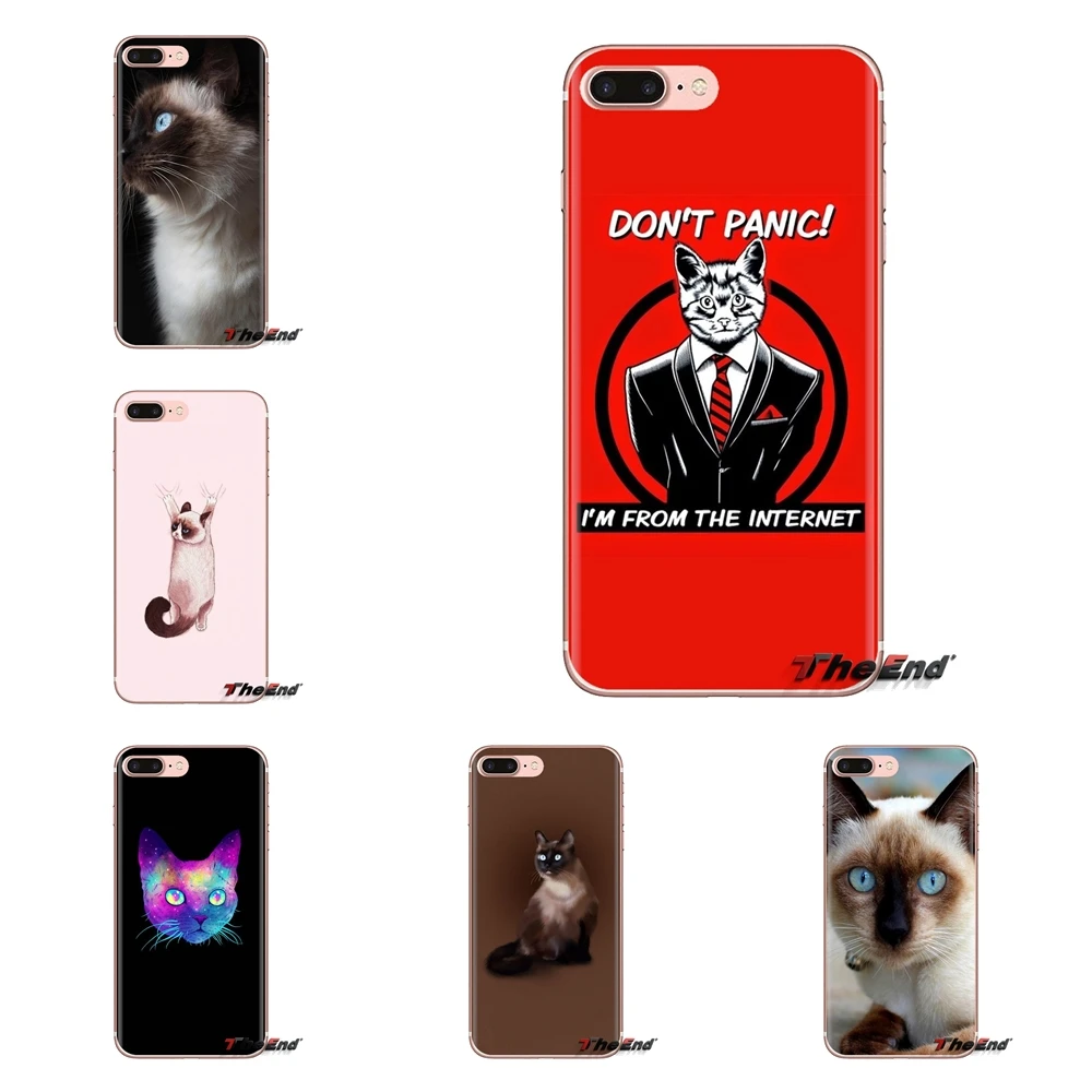 Прозрачный мягкий чехол для Huawei Mate Honor 4C 5C 5X6X7 7A 7C 8 9 10 8C 8X20 Lite Pro pet siamese cat |