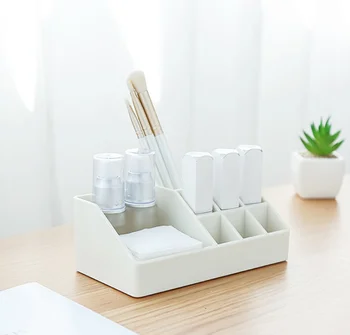 

Multifunction Plastic Cosmetic Storage Box Desktop Storage Boxes Drawer Makeup Organizers Sundries Case Storage Organizer