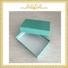 32 100 шт. сине-зеленый Хлопок Заполненный Бумага коробка с высокого качества для ювелирных изделий упаковка кольцо и Браслет Box