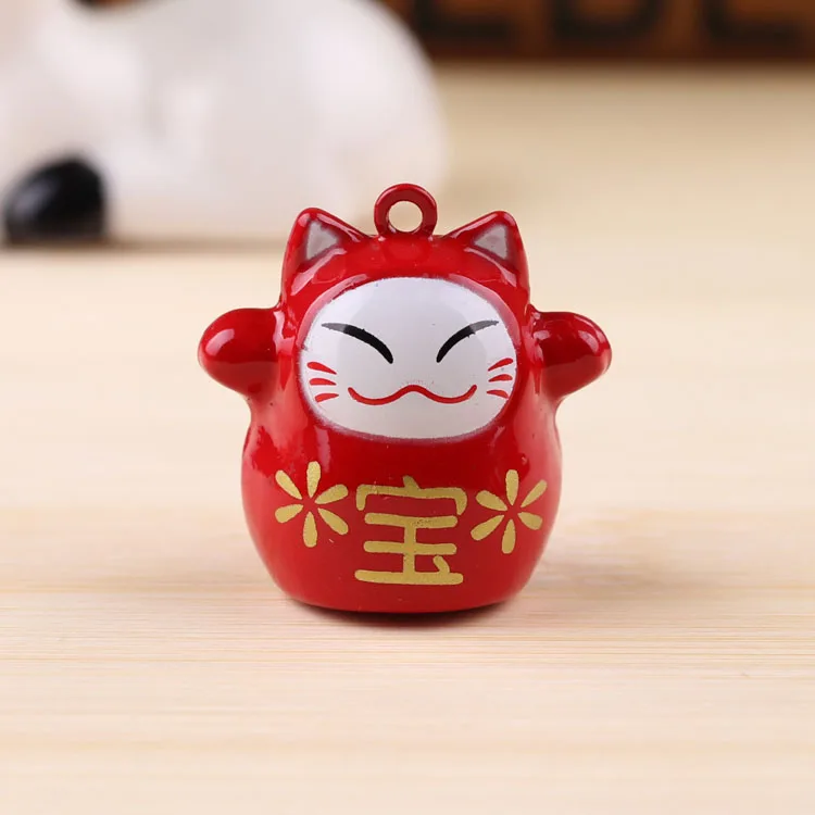 Diy ручной работы материал pet bell ювелирные аксессуары lucky cat Большой мультфильм колокольчик голова тигра Тан три - Цвет: Number1