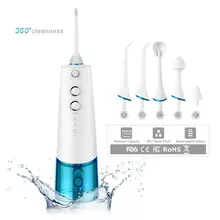 RUMEX электрическая Вода Flosser ирригатор полости рта перезаряжаемая зубная нить очиститель зубов высокого качества 360 градусов