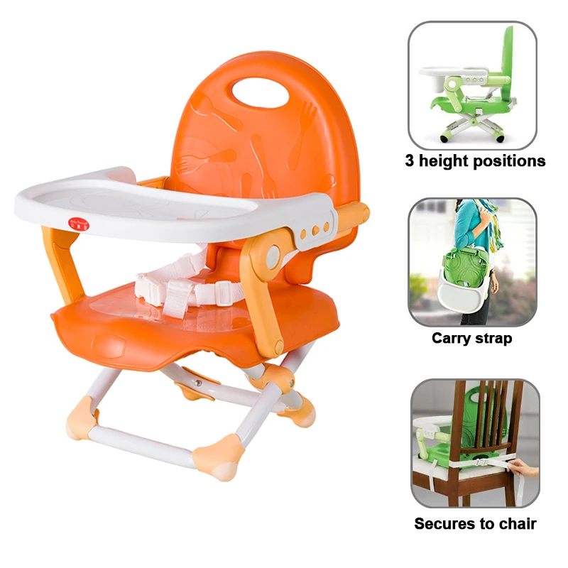 Baby Throne Adjustable Baby Highchair Babies and Toddlers Dining Chair Pocket Snack Booster Seat