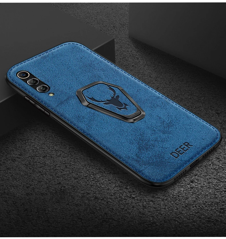 Top Fabric Leather Samsung Case